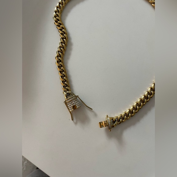 NAETUR Link Necklace Strass Clasp - Picture 4 of 4